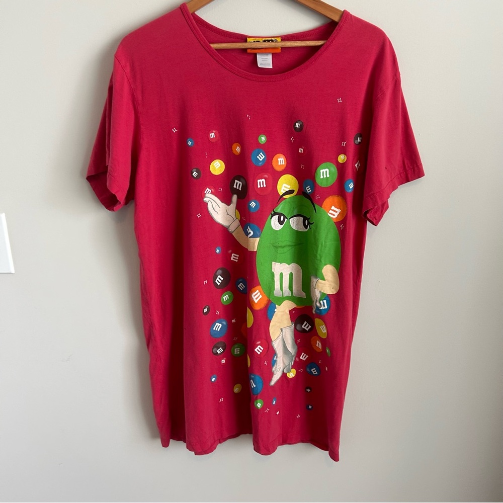 M&M's | Vintage Green Sexy M&M Nightshirt Cover Up One Size S-L Missy